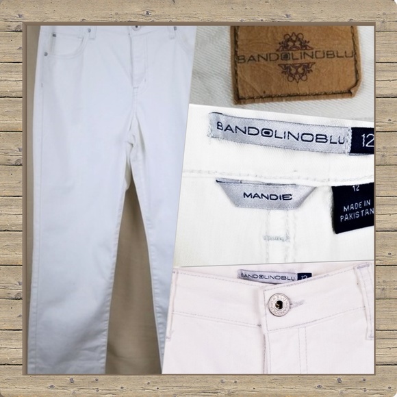 bandolino white jeans